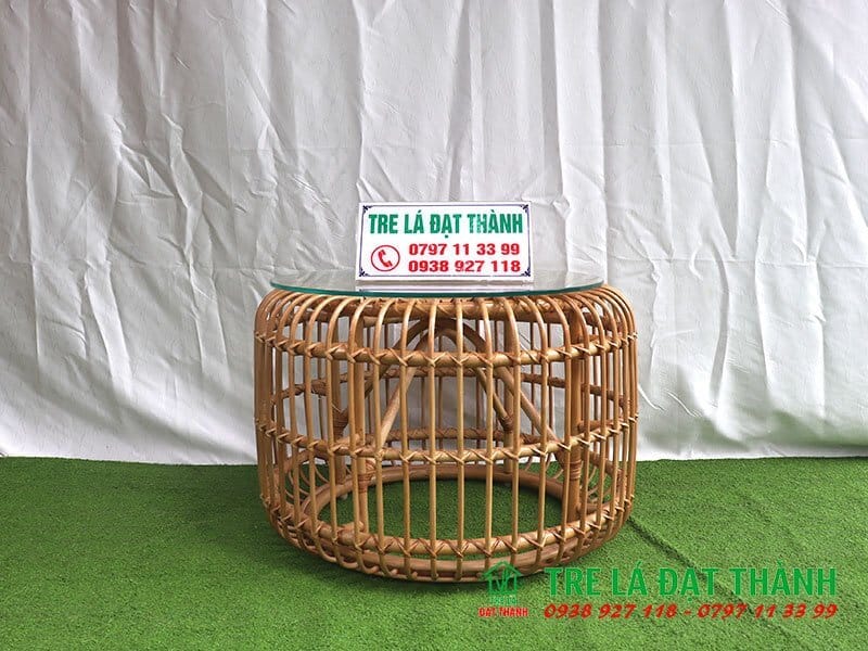 Bàn Ghế Song Mây - BGSM018